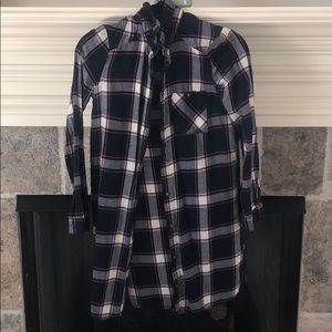 Plaid t-shirt dress!